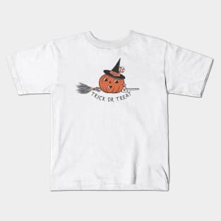 Trick or Treat Set from Pumpkin's Delivery Express Kids T-Shirt